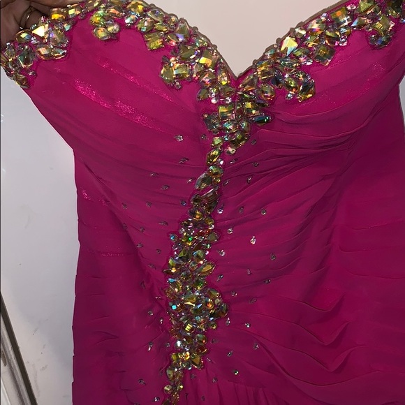 USED- Cinderella Prom dress - Picture 2 of 5